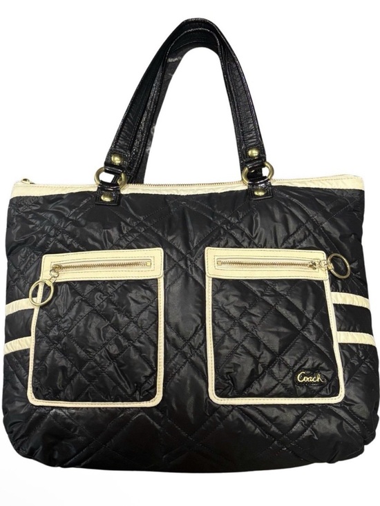 Coach Handbags - Coach Poppy "Ski Bunny" Quilted Nylon Glam Tote (limited edition) 2010